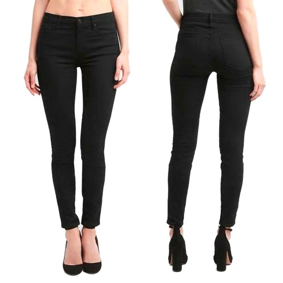 GAP True Skinny Black Jeans - Picture 1 of 16